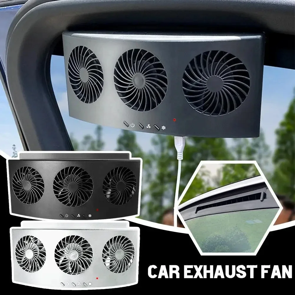 Auto-uitlaatventilator USB opl - Renewable Energy Fan recensie en prijs