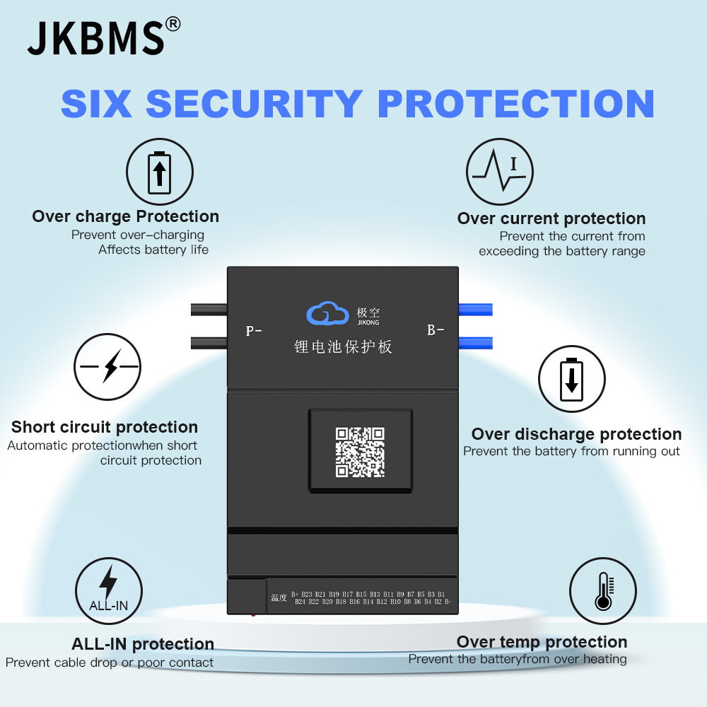 JKBMS 12S 13S 14S 15S 16S 17S  - Lithium Battery 100Ah recensie en prijs