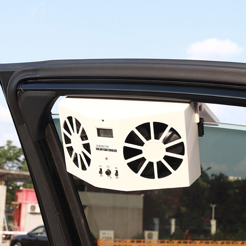 USB Solar Oplaadbare Auto-uitl - Renewable Energy Fan recensie en prijs
